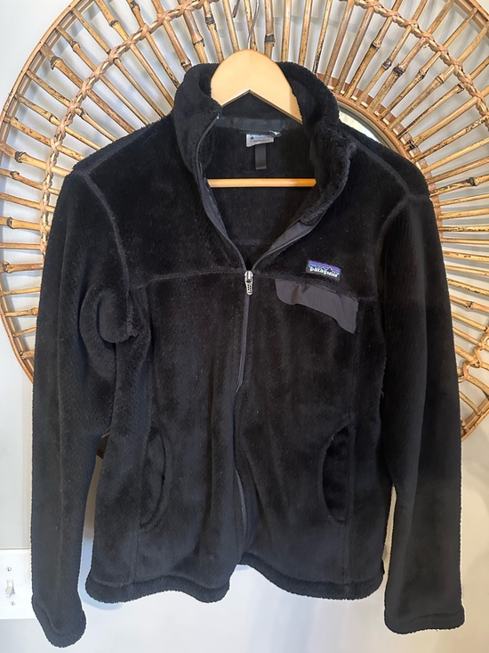 Patagonia Jackets & Blazers - Patagonia Black Plush Full-Zip Fleece